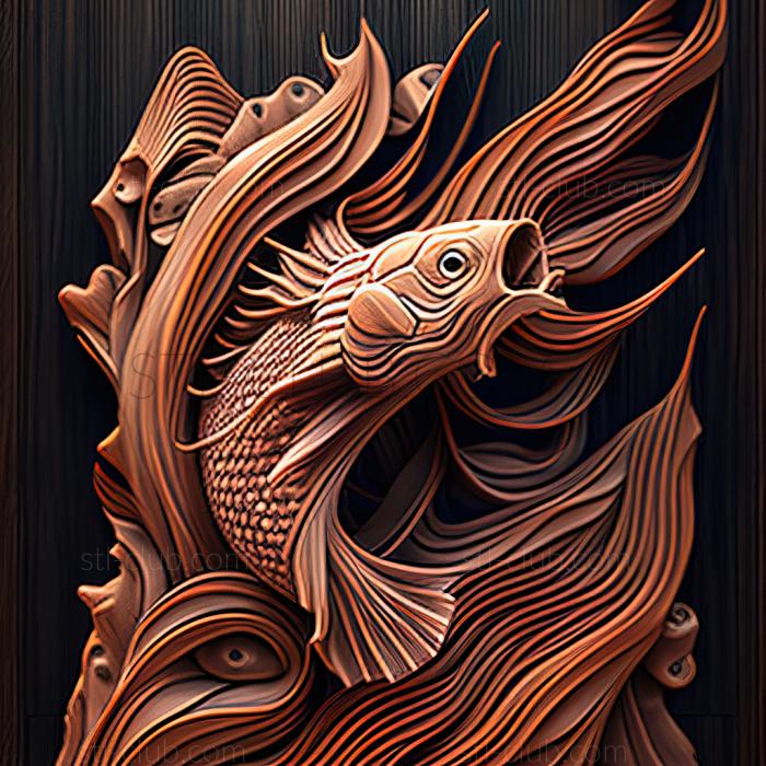 st Fighting fish Dragon fish